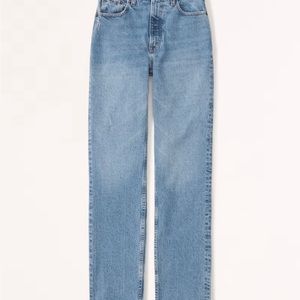Abercrombie and Fitch 90s Straight Ultra High Rise, Size 30/10 LONG